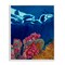 Stupell Industries Abstract Underwater Coral Framed Giclee Wall Art Design by Sara Everett